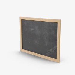 教育办公用品斜放着的黑板高清图片