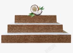 椰棕小床垫不同规格椰棕高清图片