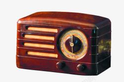 音箱PNG图片怀旧收音机高清图片