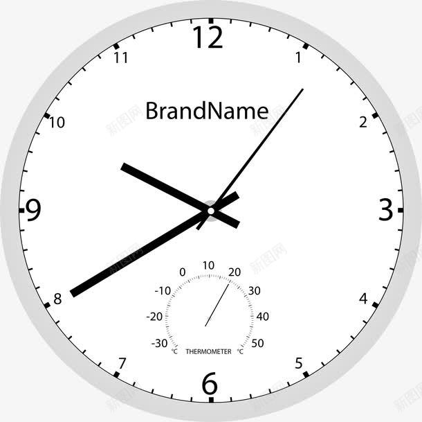 数字表盘时钟png免抠素材_新图网 https://ixintu.com 圆圈刻度 手表表面 指针 数字表盘 时钟 时钟刻度 时间 时间盘 漫画时钟 钟表