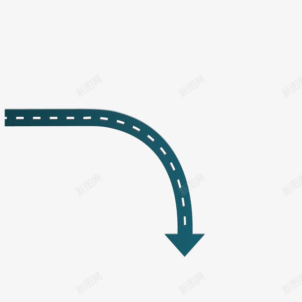 道路指引线条png免抠素材_新图网 https://ixintu.com 图案 指引 指引线 箭头 线条 道路