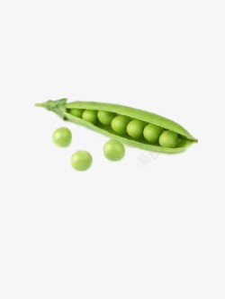 绿色豌豆荚青豆高清图片