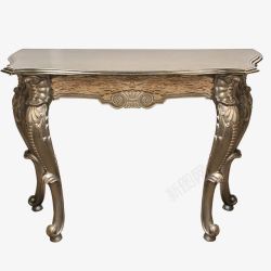 欧式风格平面彩金色欧式高档桌子透明高清图片