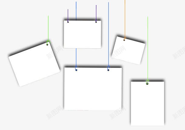 框框psd免抠素材_新图网 https://ixintu.com 吊牌框 立体 边框