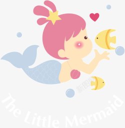 花边宝宝婴儿手绘婴儿游泳馆游泳高清图片