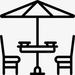家具和家居工作室阳台图标高清图片