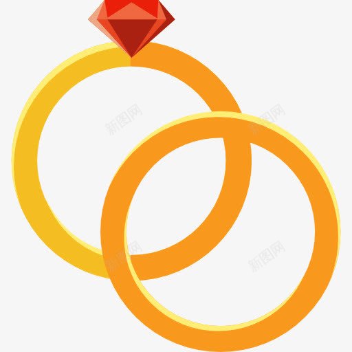 结婚戒指图标png_新图网 https://ixintu.com 婚礼 戒指 时装 爱情和浪漫 爱没有距离 珠宝首饰 结婚 结婚戒指 订婚