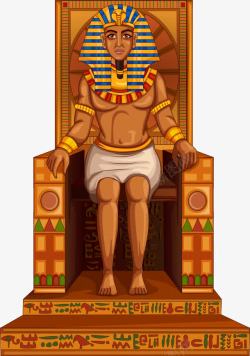 文明使者埃及的法老高清图片