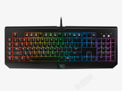 键盘图案彩色发光机械键盘高清图片