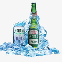 青岛海报设计啤酒冰镇效果高清图片