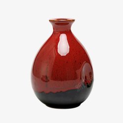 红漆泼墨烤瓷精致花瓶红漆泼墨烤瓷精致花瓶高清图片