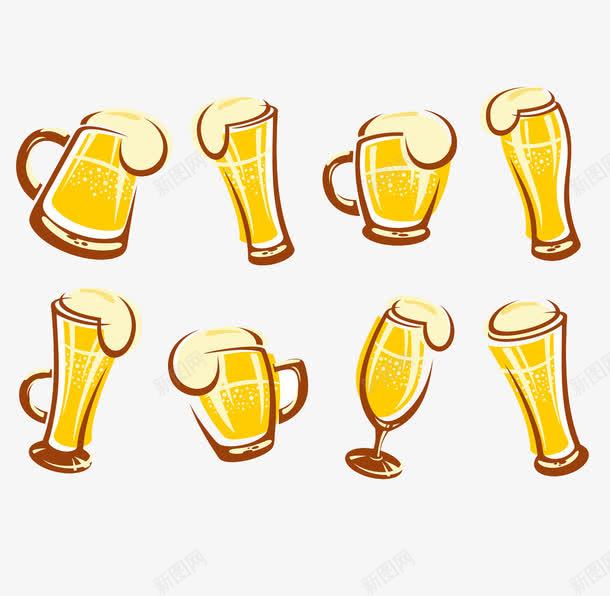 啤酒标志图标png_新图网 https://ixintu.com beer 卡通设计 啤酒 啤酒logo 啤酒标志 啤酒节 手绘 设计 酒水 餐饮美食 饮料酒水