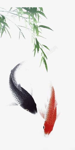 中国画韵味水墨竹子高清图片