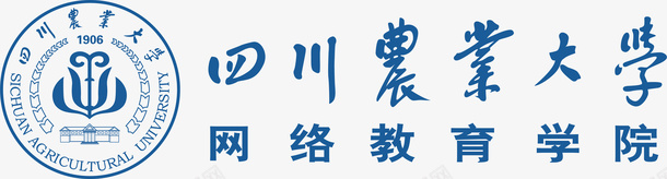 四川农业大学logo矢量图图标图标
