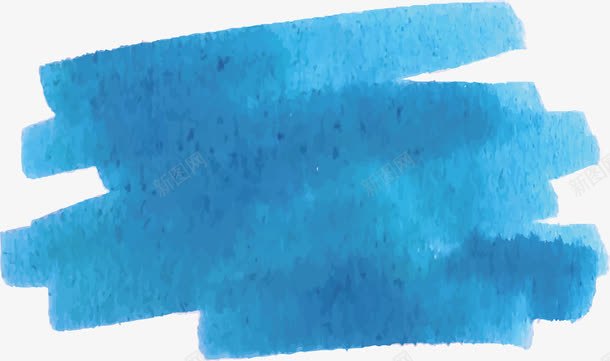 蓝色涂鸦笔刷png免抠素材_新图网 https://ixintu.com 水彩笔刷 涂鸦笔刷 矢量png 笔刷 蓝色水彩 蓝色笔刷