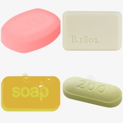 彩色香皂彩色的香皂高清图片