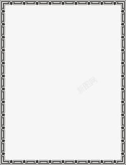 古典木窗棂标题边框高清图片