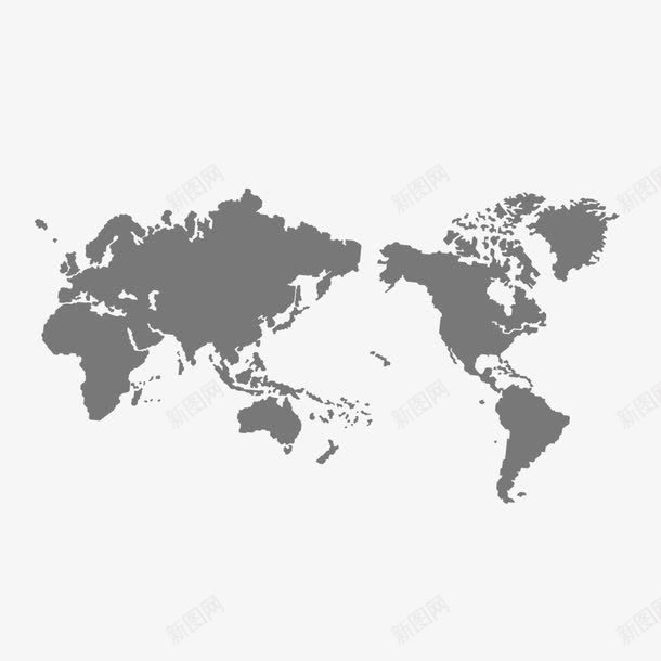 世界地图png免抠素材_新图网 https://ixintu.com 世界 世界地图轮廓 分布 国家 地区 地图