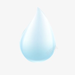 蓝色牙膏型蓝色的水滴高清图片