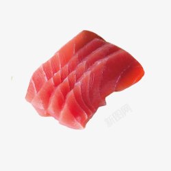 红色生鱼片产品实物海鲜金枪鱼刺身高清图片