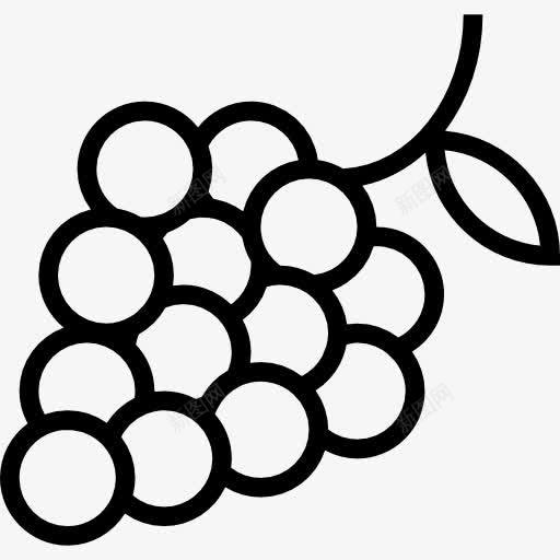 葡萄图标png_新图网 https://ixintu.com 水果 浆果 浆果的香味 葡萄 食品