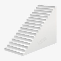 楼梯台阶矢量图素材