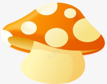 扁平手绘卡通蘑菇造型效果png免抠素材_新图网 https://ixintu.com 卡通 扁平 效果 蘑菇 造型