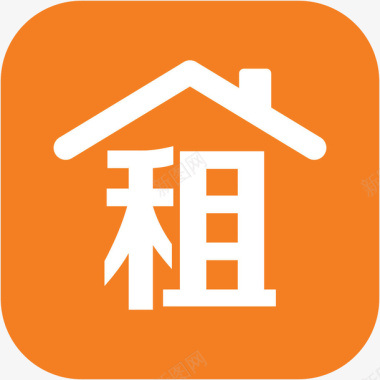 手机租房应用图标logo图标