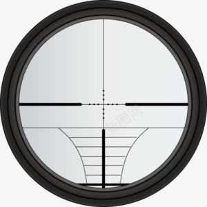 瞄准器png免抠素材_新图网 https://ixintu.com 圆圈 线条 镜头