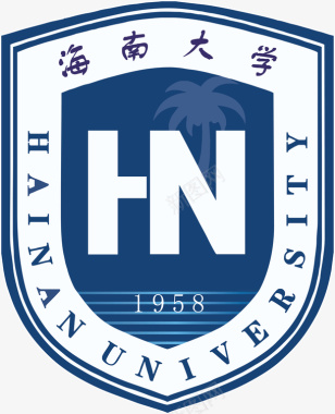 海南大学logo矢量图图标图标