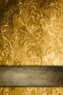 金色华丽皇族图案欧式古典花纹高清图片