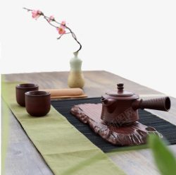 中国传统茶壶紫砂茶具茶杯茶壶高清图片