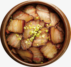 美味腊肉小碗蒸腊肉实物图高清图片