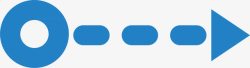 序号序列虚线卡通箭头高清图片
