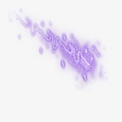 紫色荧光流星雨曲线光影高清图片