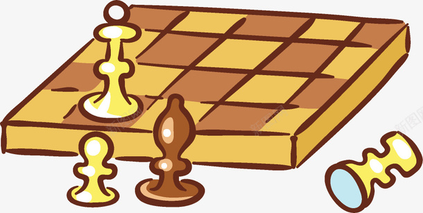 卡通图案国际象棋png免抠素材_新图网 https://ixintu.com 不规则图形 休闲 国际玩具 娱乐 方格 棋盘 象棋比赛