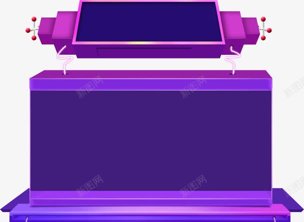 紫色立体边框png免抠素材_新图网 https://ixintu.com 立体边框 紫色 紫色立体边框 紫色边框