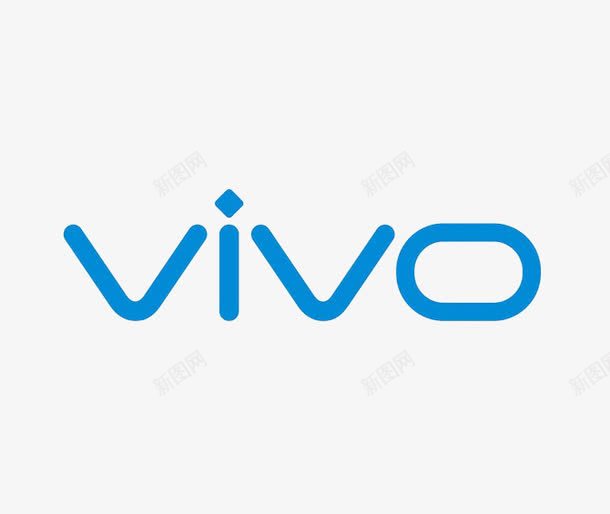 vivo蓝色线条logo图标png_新图网 https://ixintu.com logo vivo手机 图标 标志 简约风格 蓝色 通讯设备
