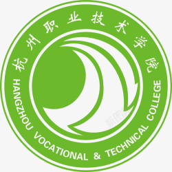 矢量职业杭州职业技术学院logo矢量图图标高清图片