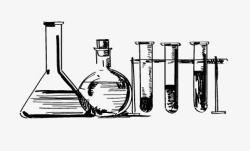 化学原料化学物品酒精灯玻璃容器高清图片