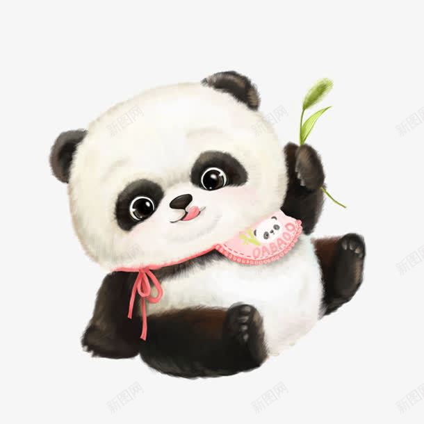 小熊猫卡通小熊猫png免抠素材_新图网 https://ixintu.com 卡通 小熊猫