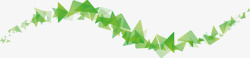 绿色三角抽象花纹背景纹理分素材