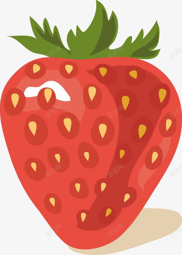 卡通水果草莓png免抠素材_新图网 https://ixintu.com png图片 卡通 每日必需 水果 维生素 草莓 营养