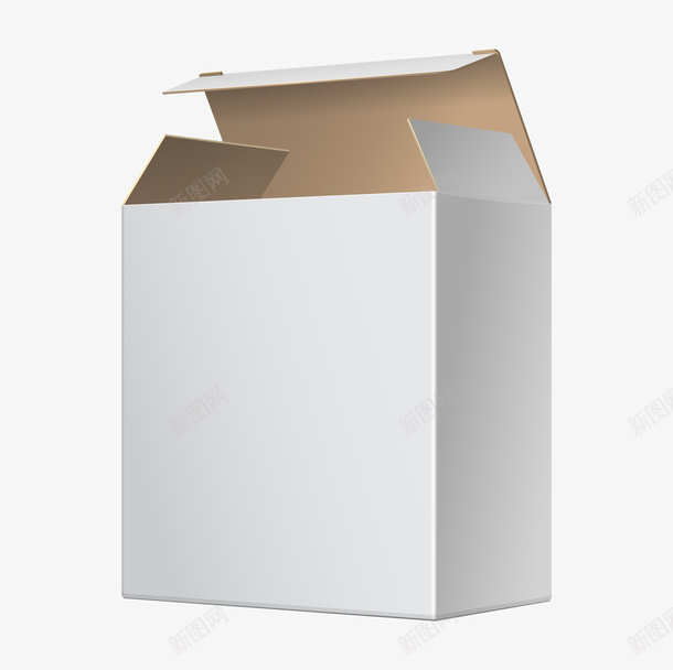 手绘卡通白色立体包装盒png免抠素材_新图网 https://ixintu.com 包装 包装盒子 效果 柱形罐头空白包装盒 没有装饰的包装盒子 白色包装盒子 白色盒子 盒子 空白 简约包装盒子 送礼的包装盒子 长方形