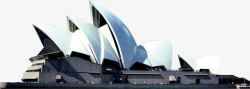 欧式旅游景点美景悉尼歌剧院素材
