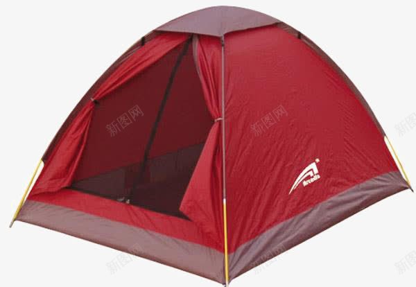 户外帐篷png免抠素材_新图网 https://ixintu.com 帐篷 睡觉专用 简单帐篷 红色 郊游装备