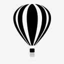 热气球标图标图标