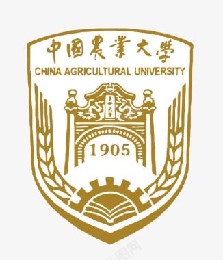 中国农业大学logo矢量图图标图标