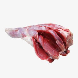 生鲜肉食产品实物肉食羊后腿高清图片