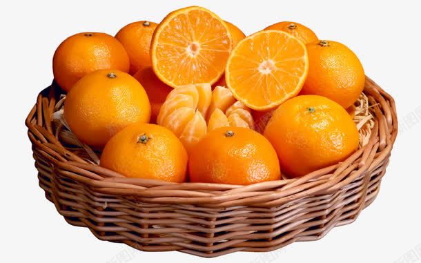 橘子png免抠素材_新图网 https://ixintu.com 一筐 一筐橘子 果篮 橘子 水果